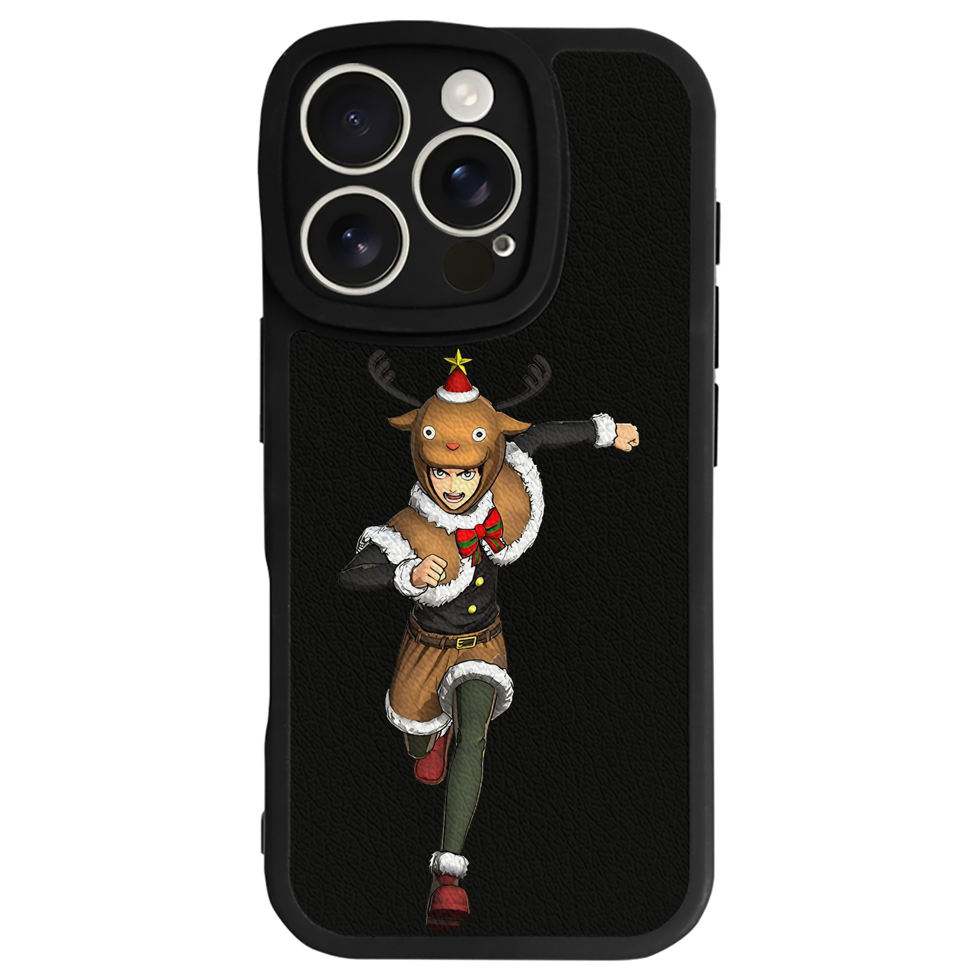 （画像用） 進撃の巨人 エレン･イェーガー Attack on Titan Eren Jäger 【iPhone 16シリーズ対応】シリコンスマホケース（レザー調） 材質：シリコン